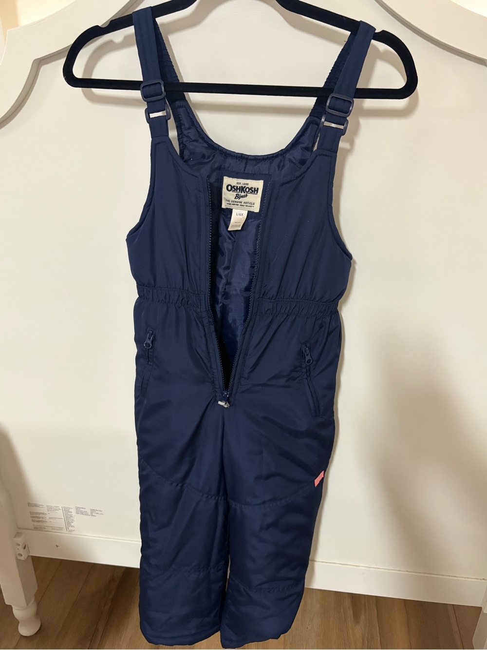 OshKosh B'gosh Navy Blue Kids Snow Overalls